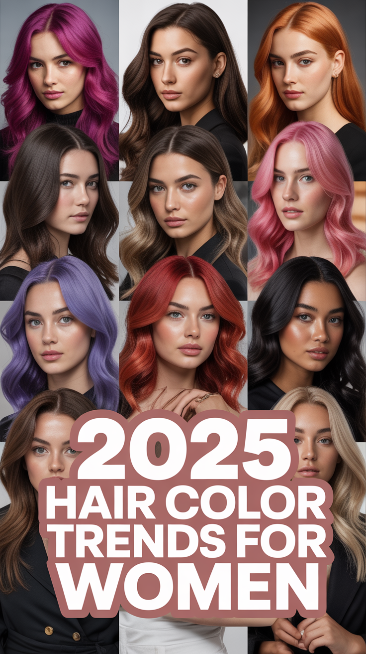 ✨ 2025 Hair Color Trends For Women