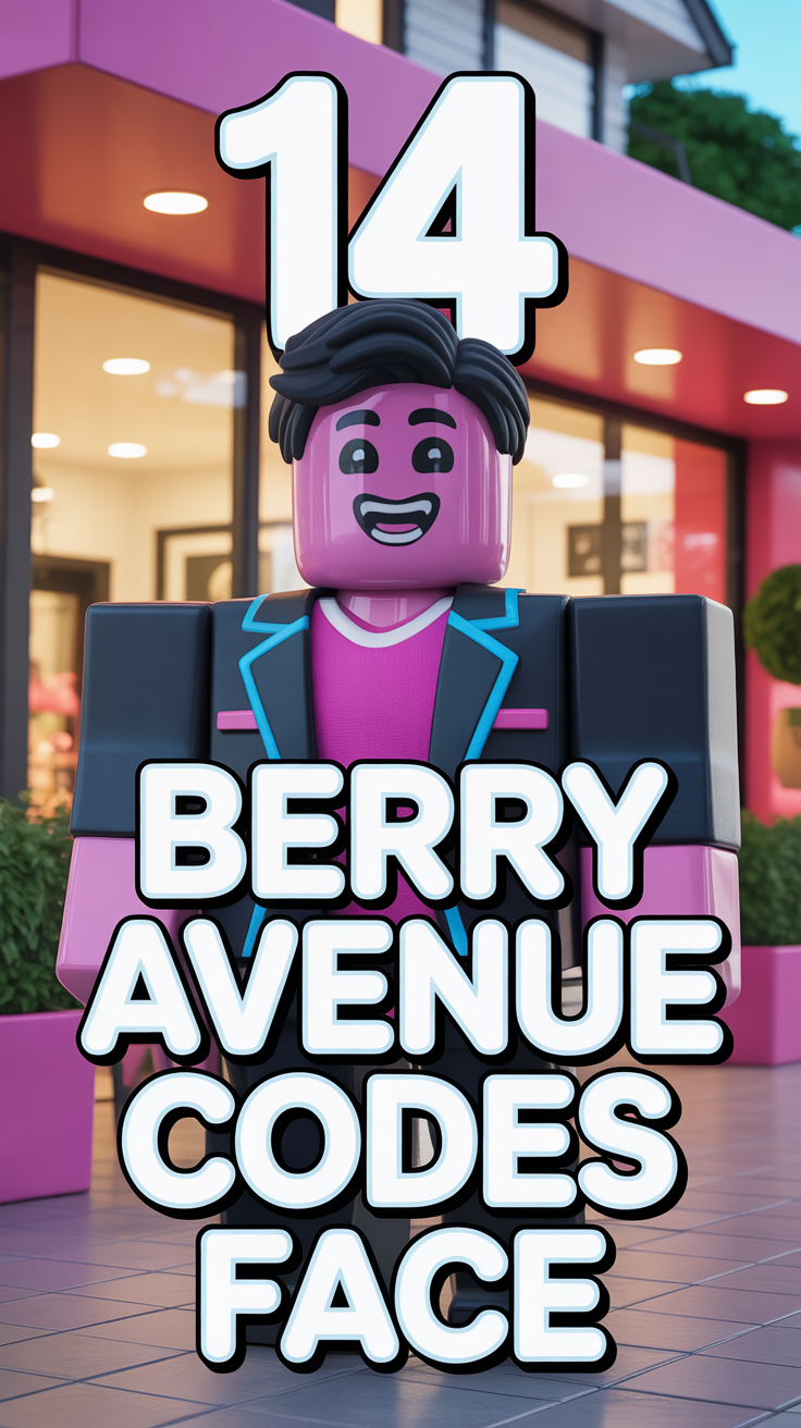 ✨ 14 Berry Avenue Codes Face
