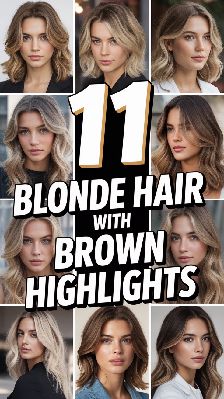 ✨ 11 Blonde Hair With Brown Highlights