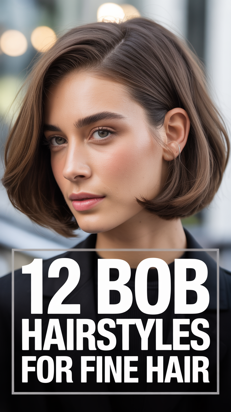 💇 12 Bob Hairstyles For Fine Hair