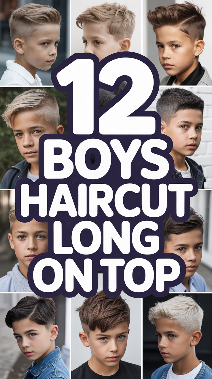 ✂️ 12 Boys Haircut Long On Top