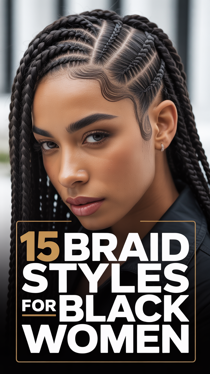 👑 15 Braid Styles For Black Women