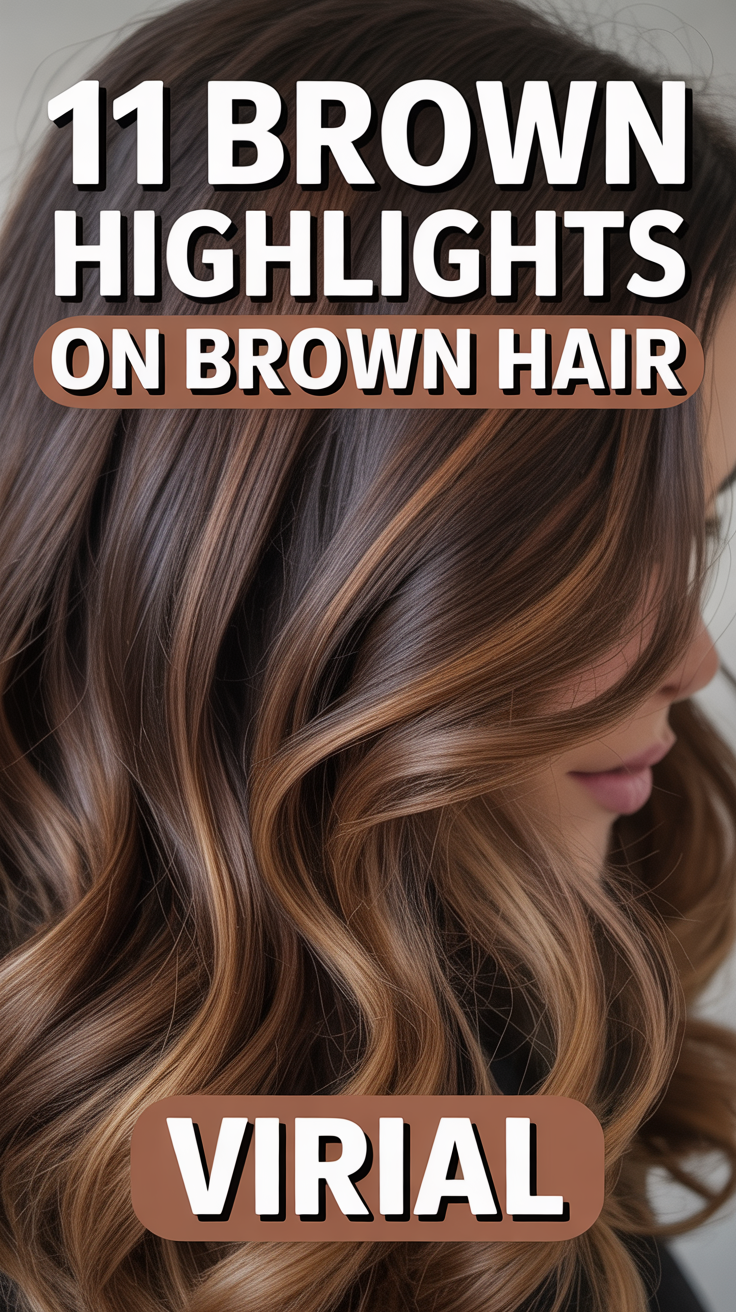 ✨ 11 Brown Highlights On Brown Hair