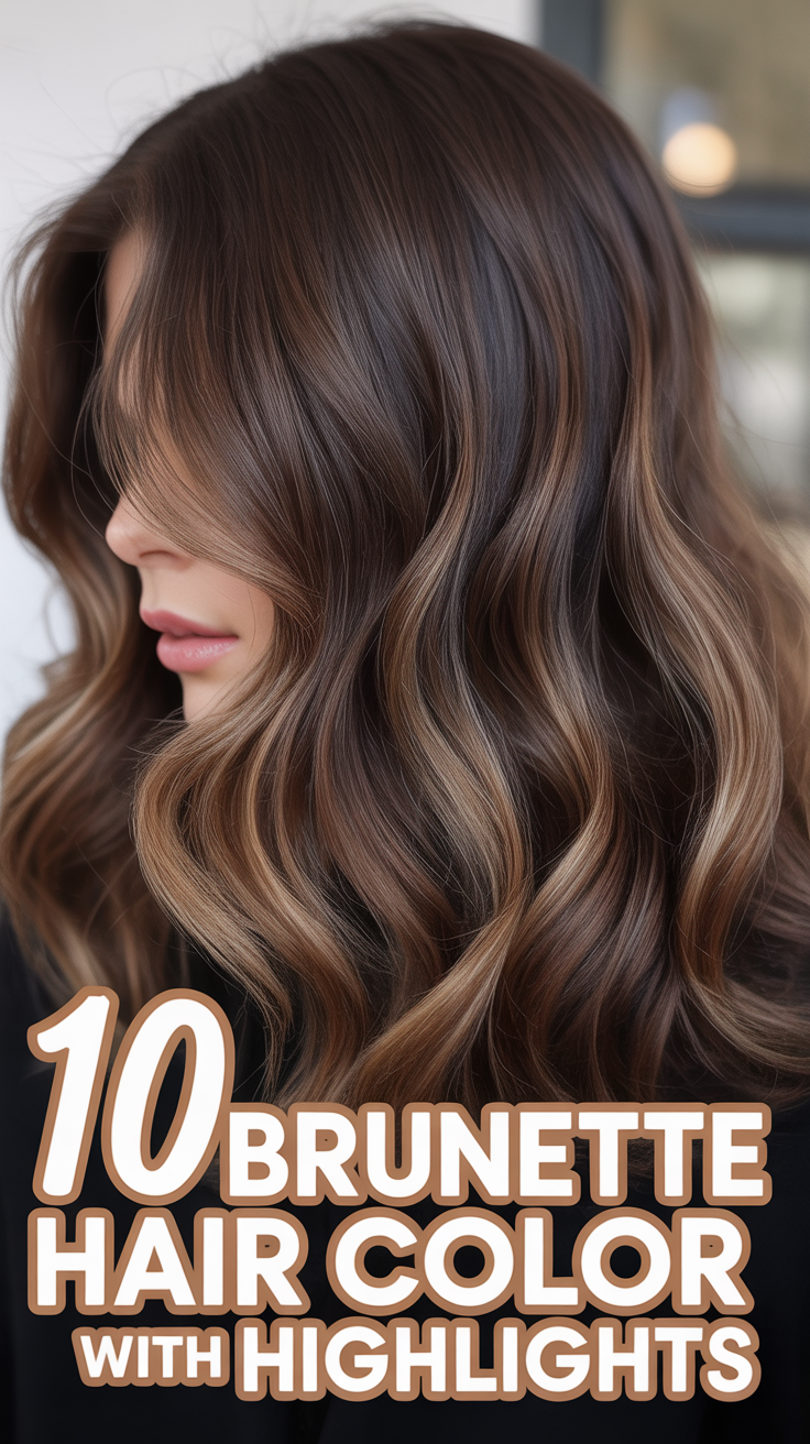 ✨ 10 Brunette Hair Color With Highlights
