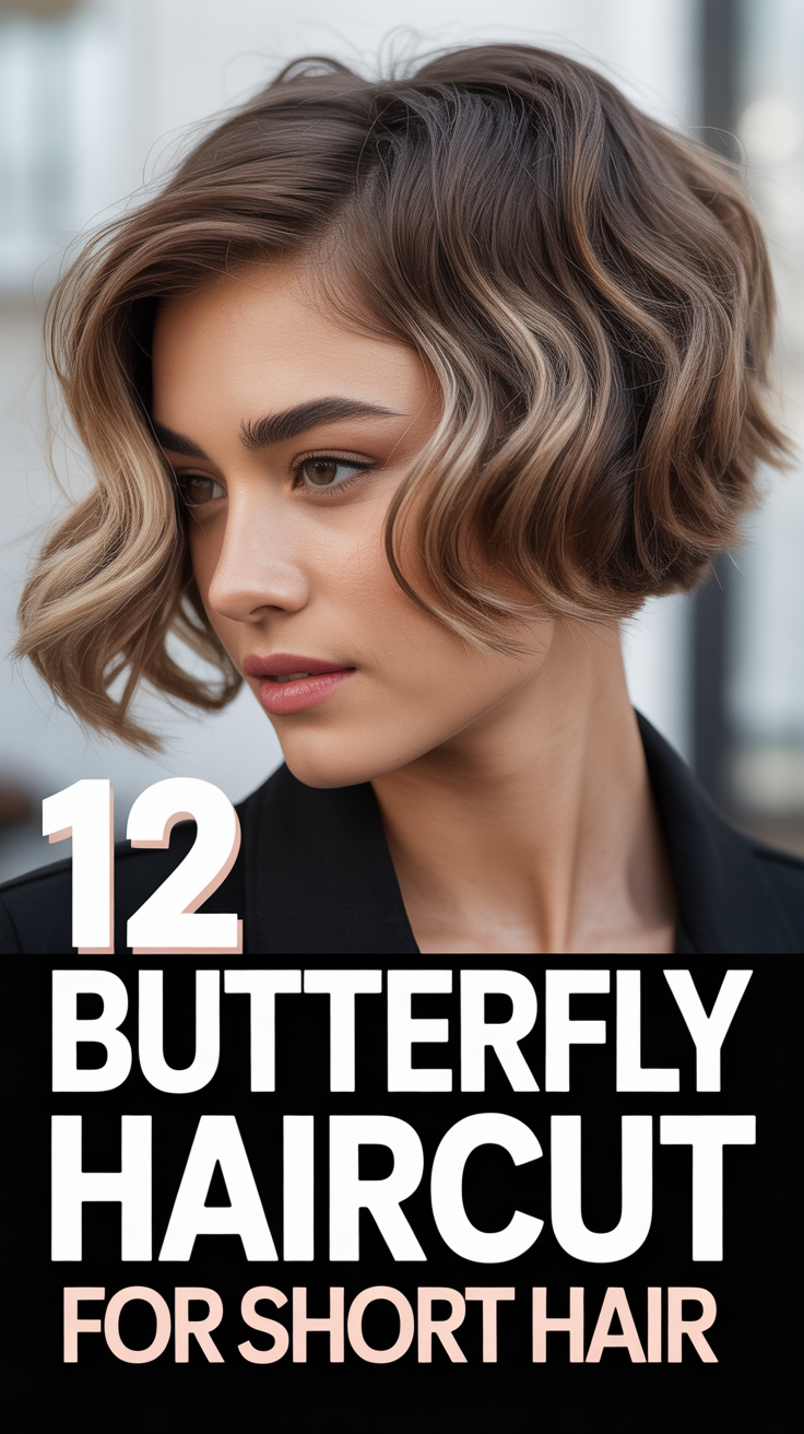🦋 12 Butterfly Haircut For Short Hair