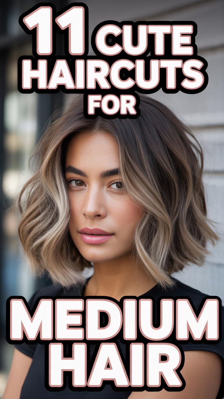 💇‍♀️ 11 Cute Haircuts For Medium Hair