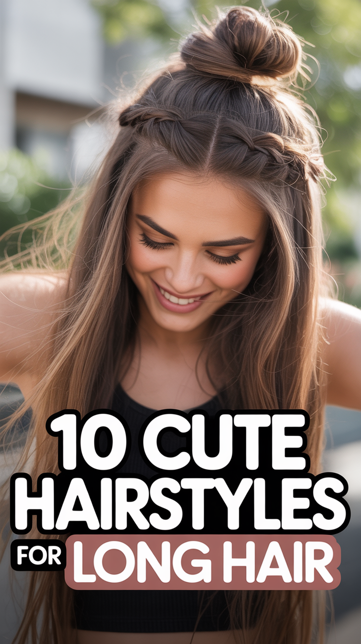 ✨ 10 Cute Hairstyles For Long Hair