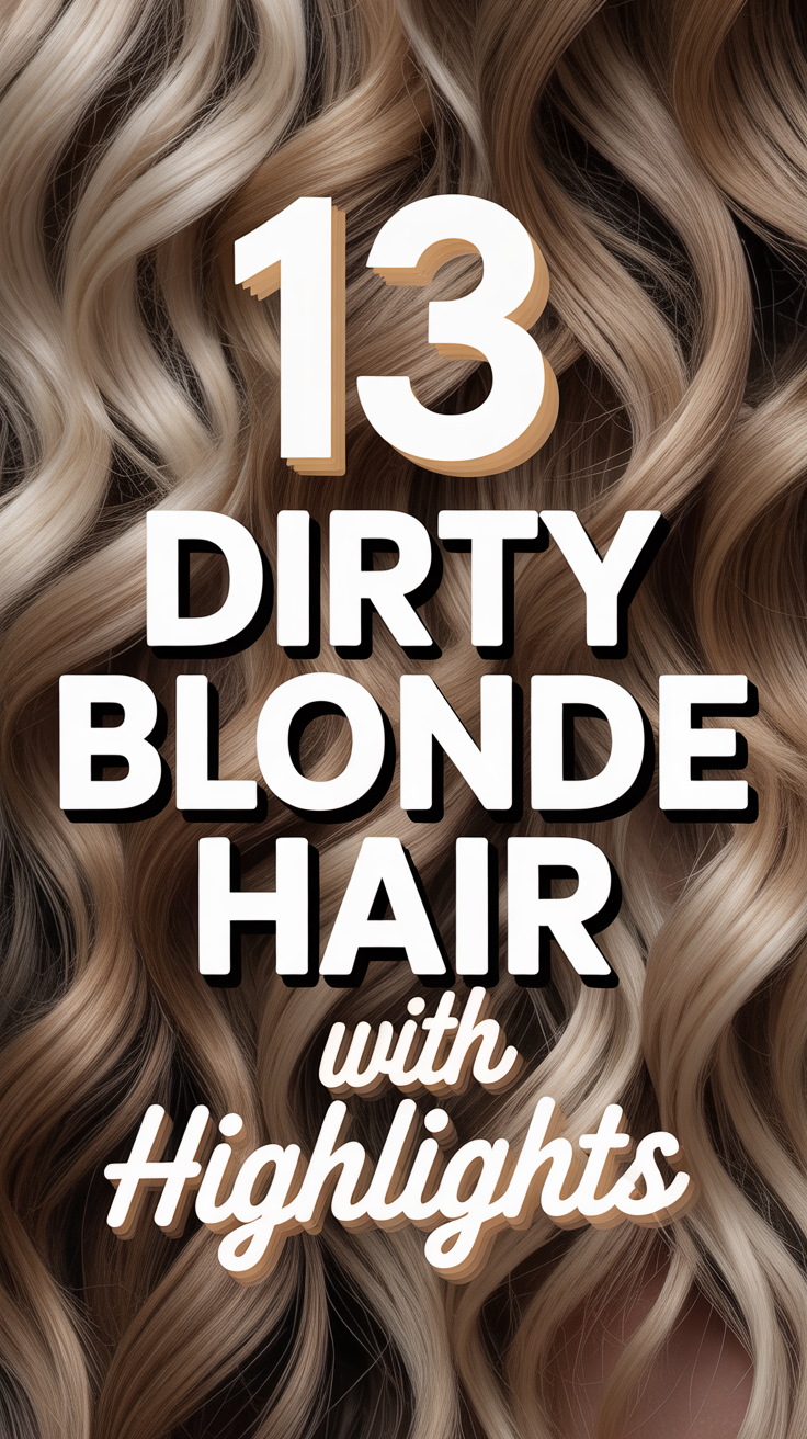 ✨ 13 Dirty Blonde Hair With Highlights