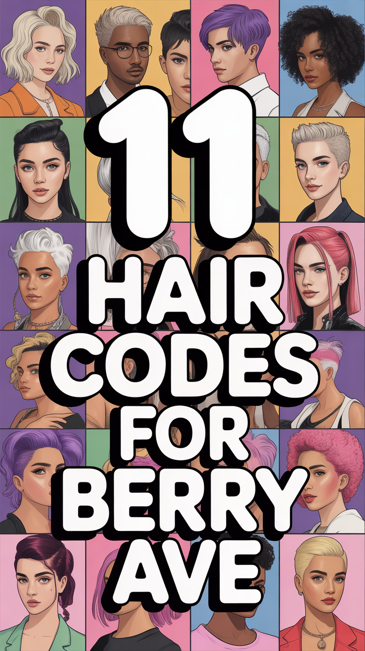 💇 11 Hair Codes For Berry Ave