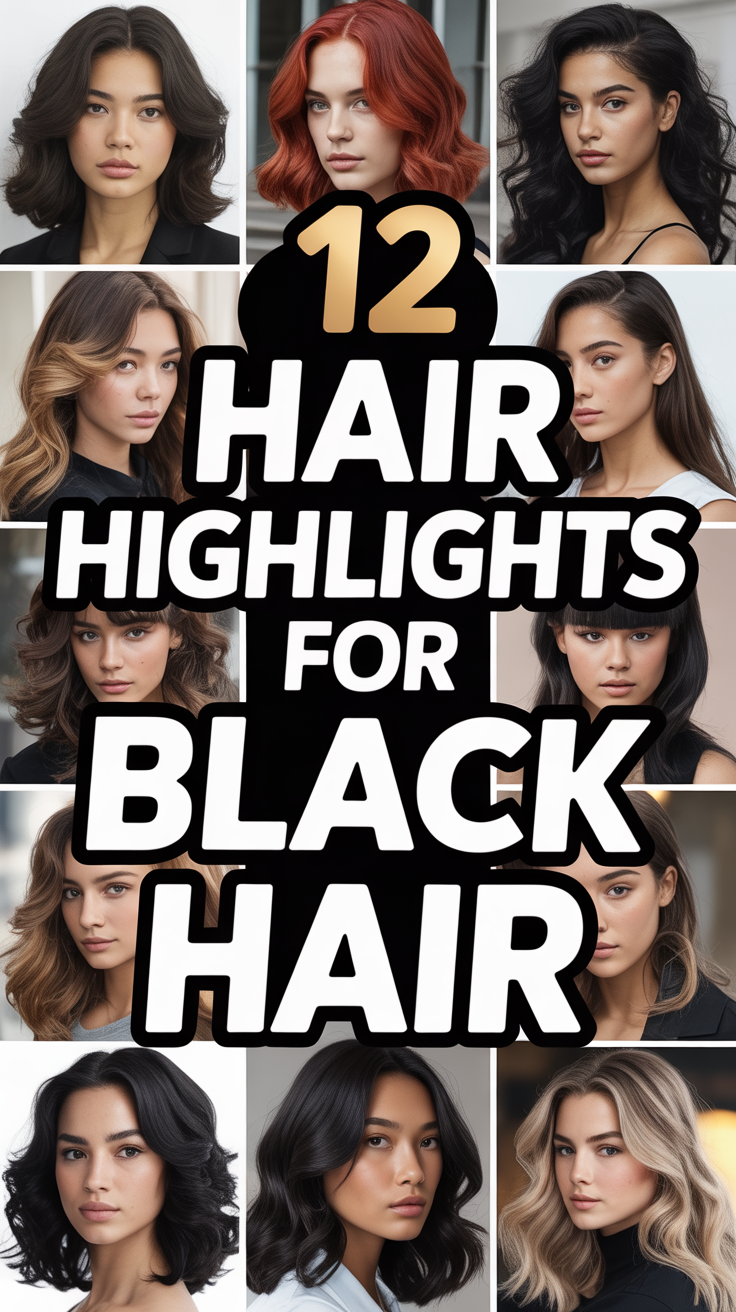 ✨ 12 Hair Highlights For Black Hair