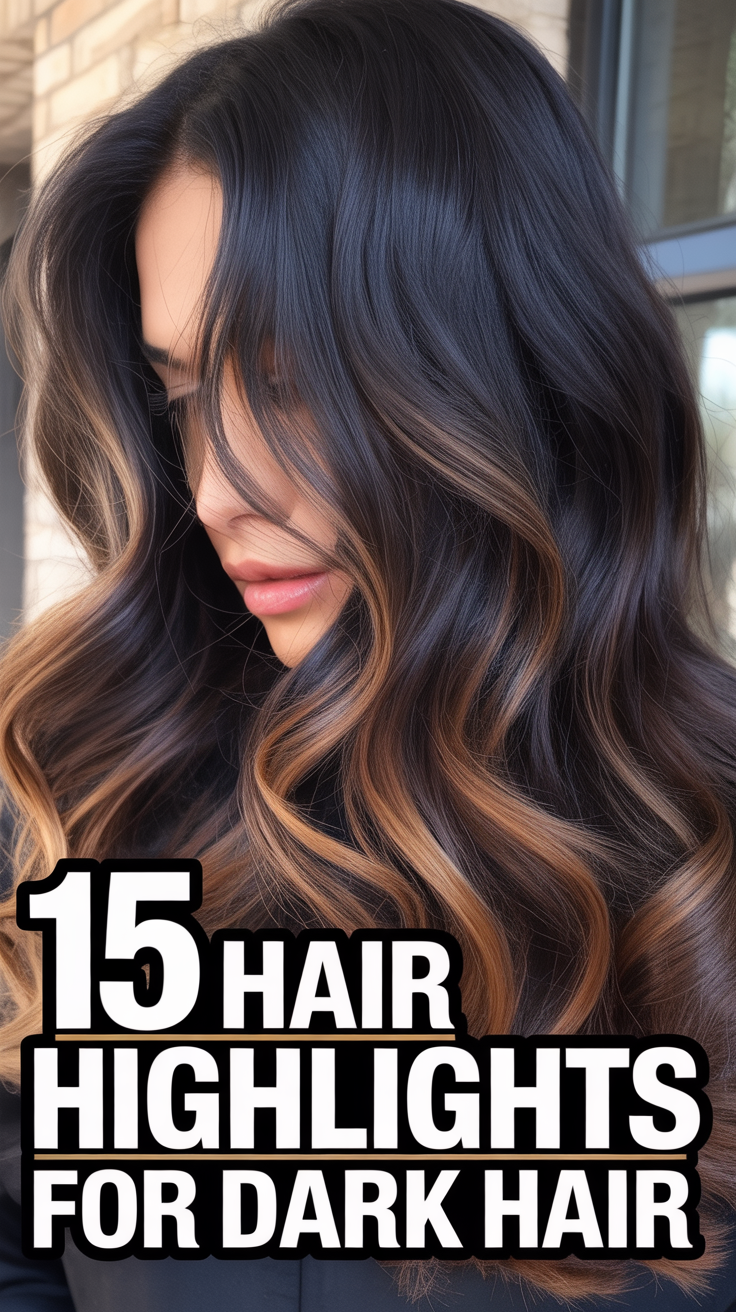 ✨ 15 Hair Highlights For Dark Hair