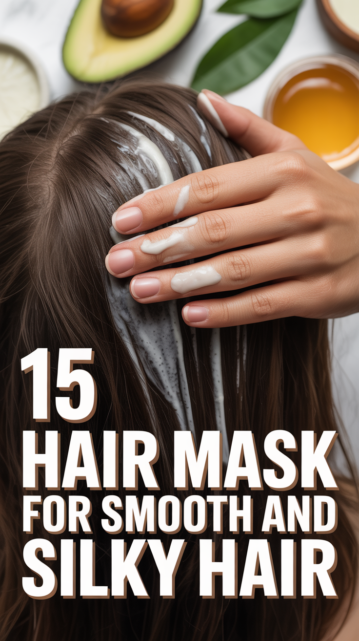✨ 15 Hair Mask For Smooth And Silky Hair