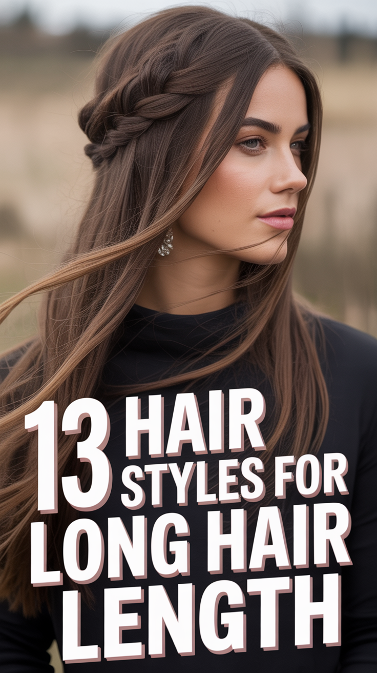 💇 13 Hair Styles For Long Hair Length