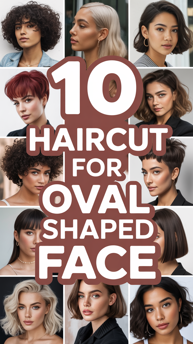 ✂️ 10 Haircut For Oval Shaped Face