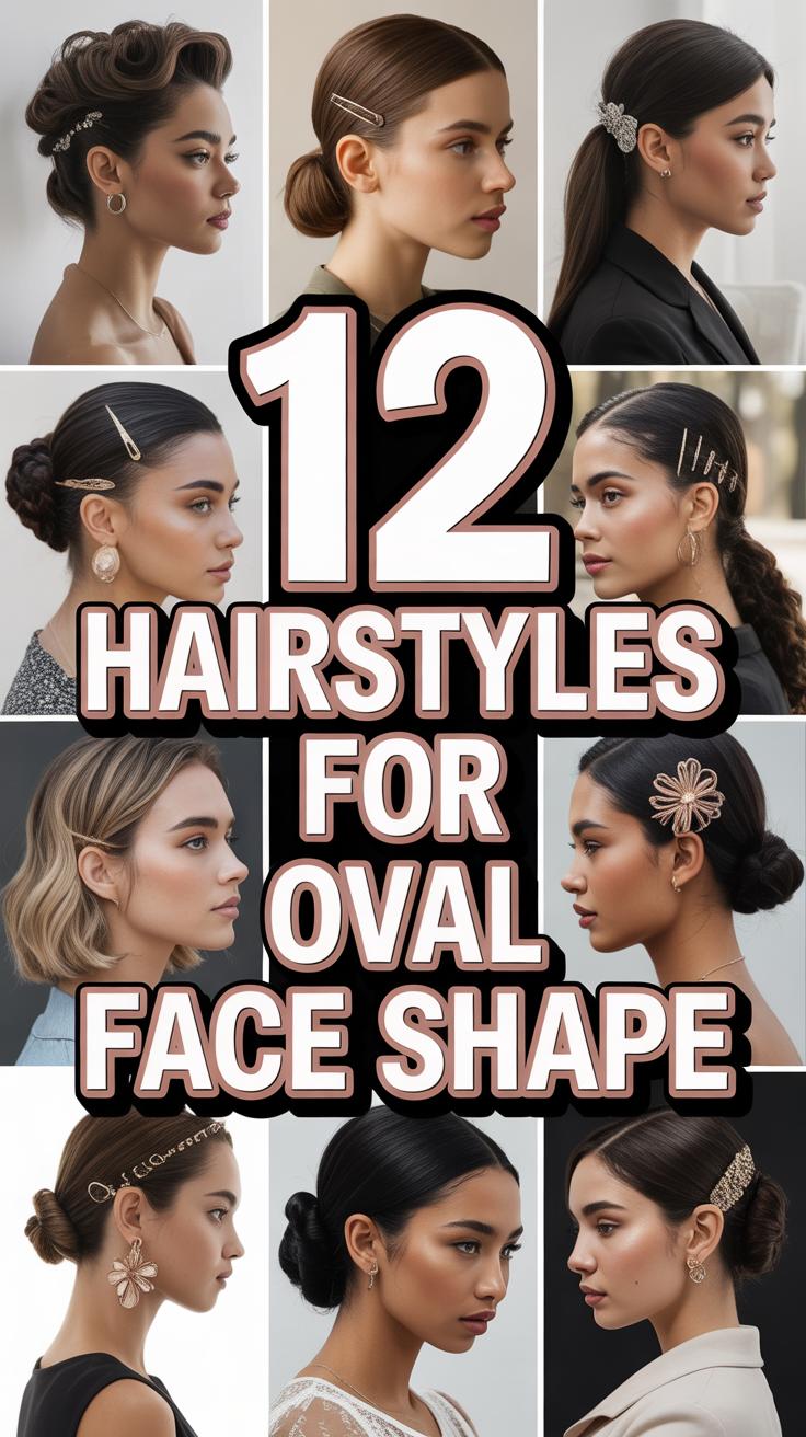 💇 12 Hairstyles For Oval Face Shape