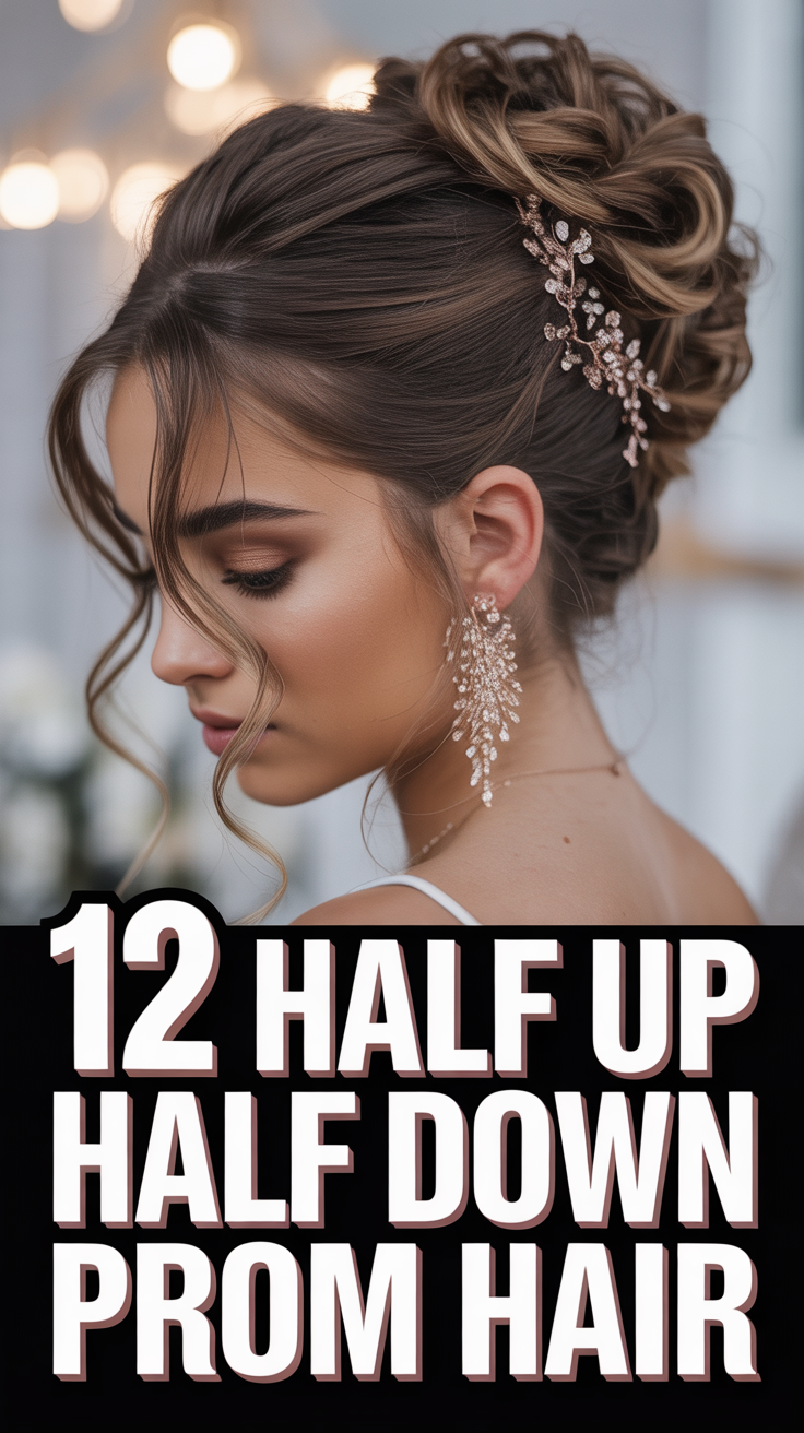 ✨ 12 Half Up Half Down Prom Hair