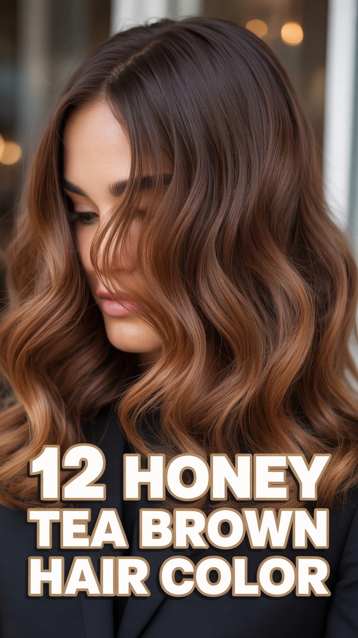 🍯 12 Honey Tea Brown Hair Color