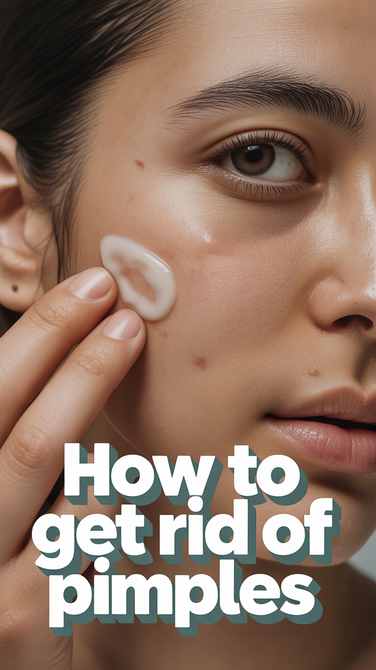 ✨ How To Get Rid Of Pimples