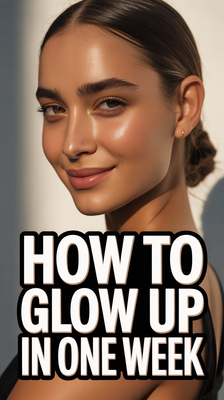 ✨ How To Glow Up In One Week
