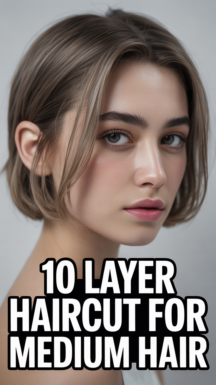 💇 10 Layer Haircut For Medium Hair