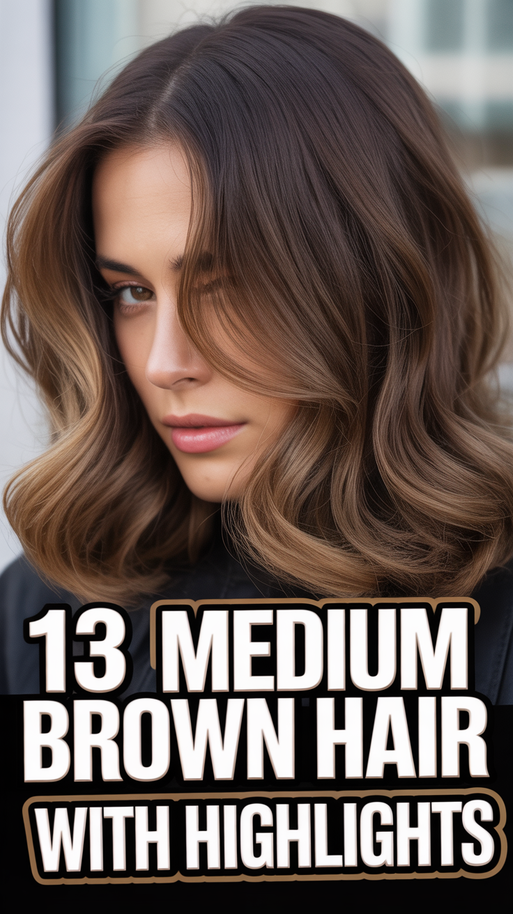 ✨ 13 Medium Brown Hair With Highlights