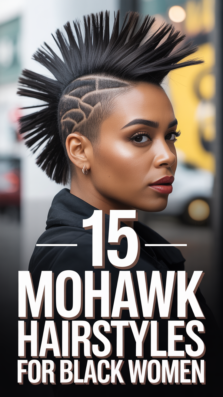 👑 15 Mohawk Hairstyles For Black Women