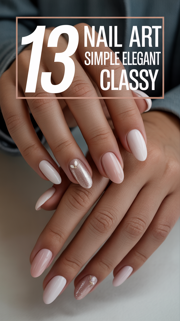 💅 13 Nail Art Simple Elegant Classy