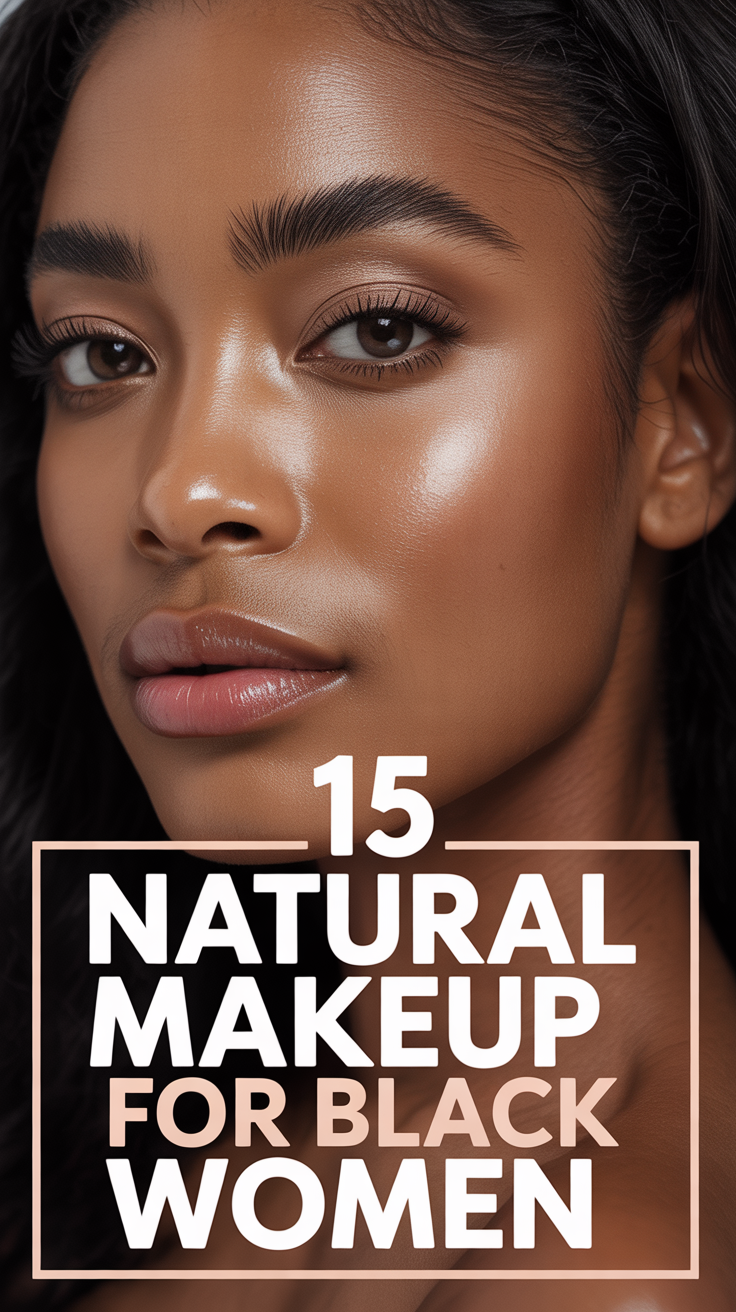 ✨ 15 Natural Makeup For Black Women