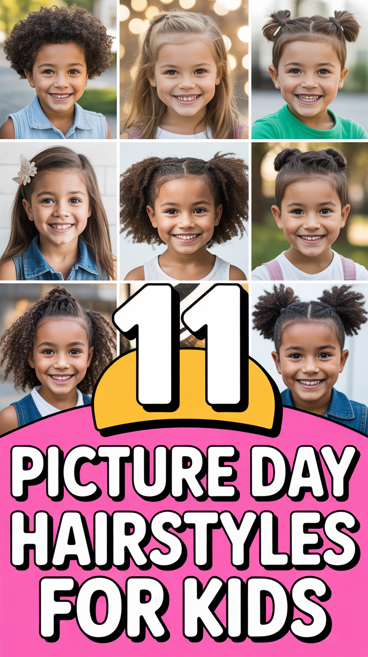 📸 11 Picture Day Hairstyles For Kids