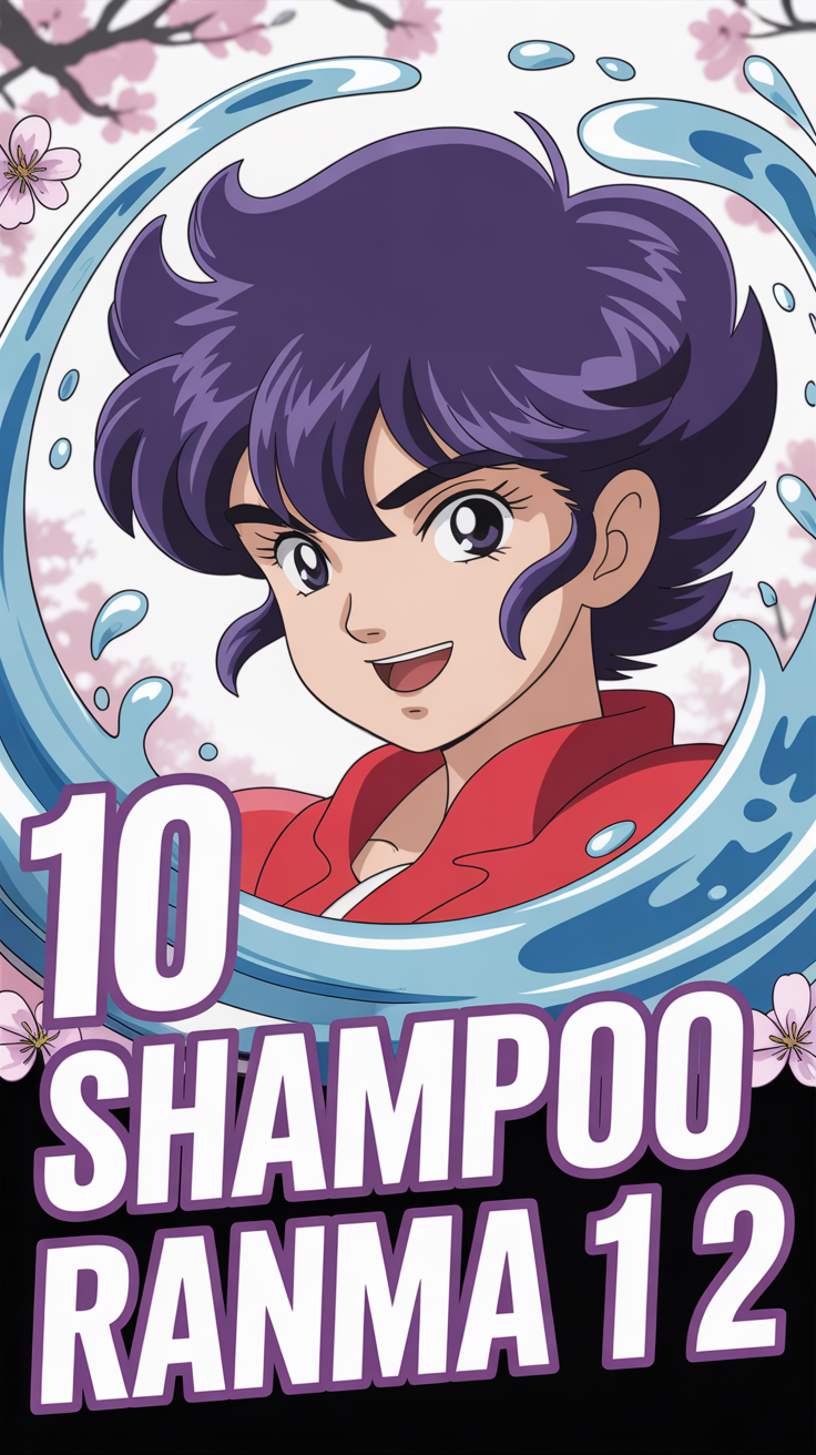 💧 10 Shampoo Ranma 1 2