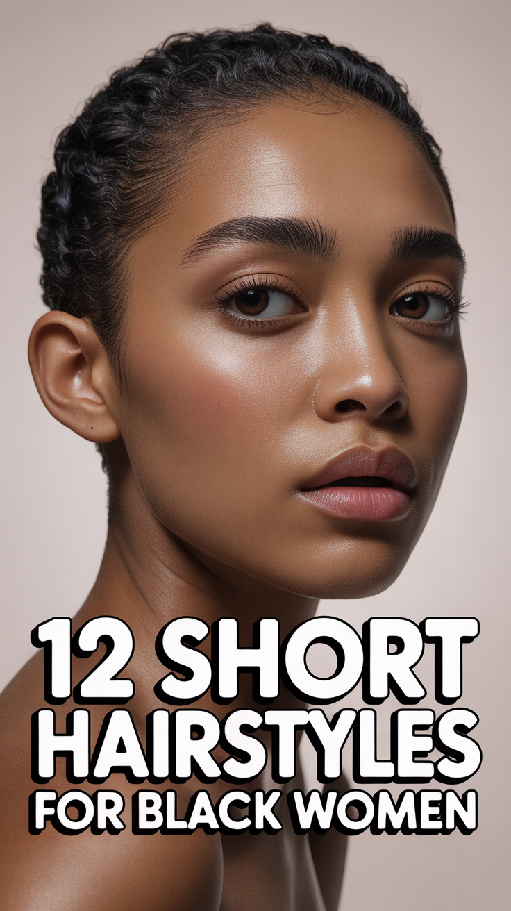 💇🏾‍♀️ 12 Short Hairstyles For Black Women