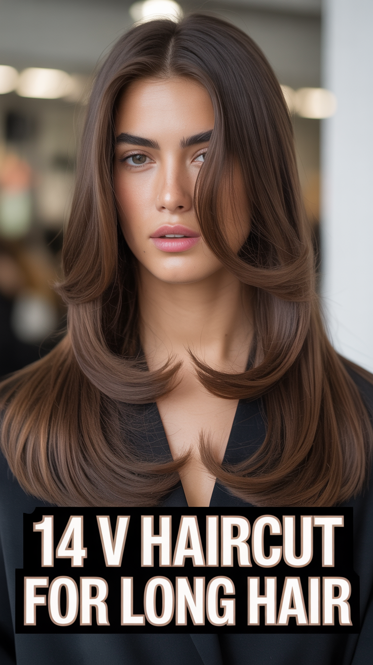 ✂ 14 V Haircut For Long Hair