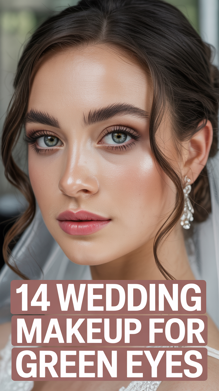 💚 14 Wedding Makeup For Green Eyes