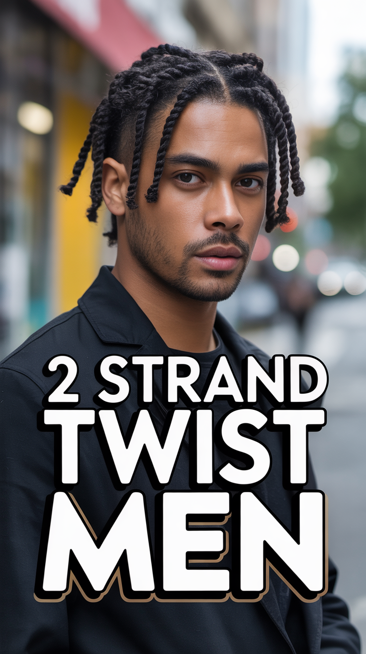 🌀 2 Strand Twist Men