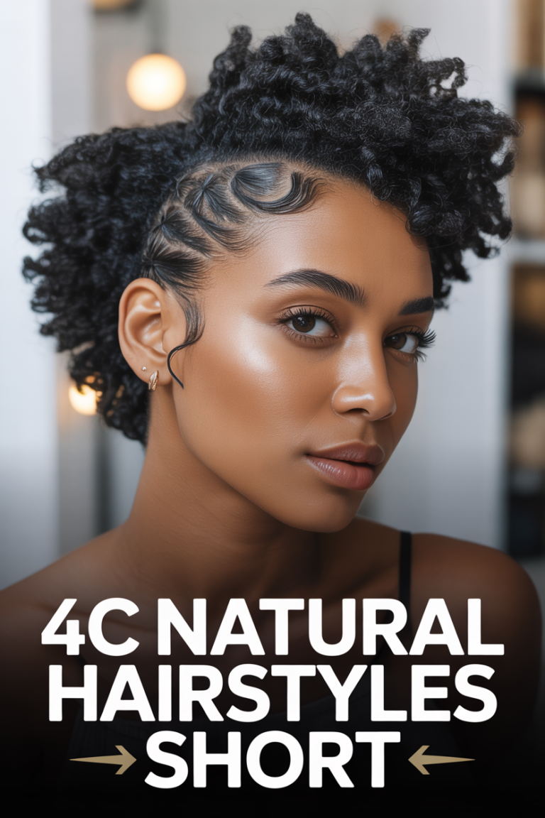 ✨ 4C Natural Hairstyles Short