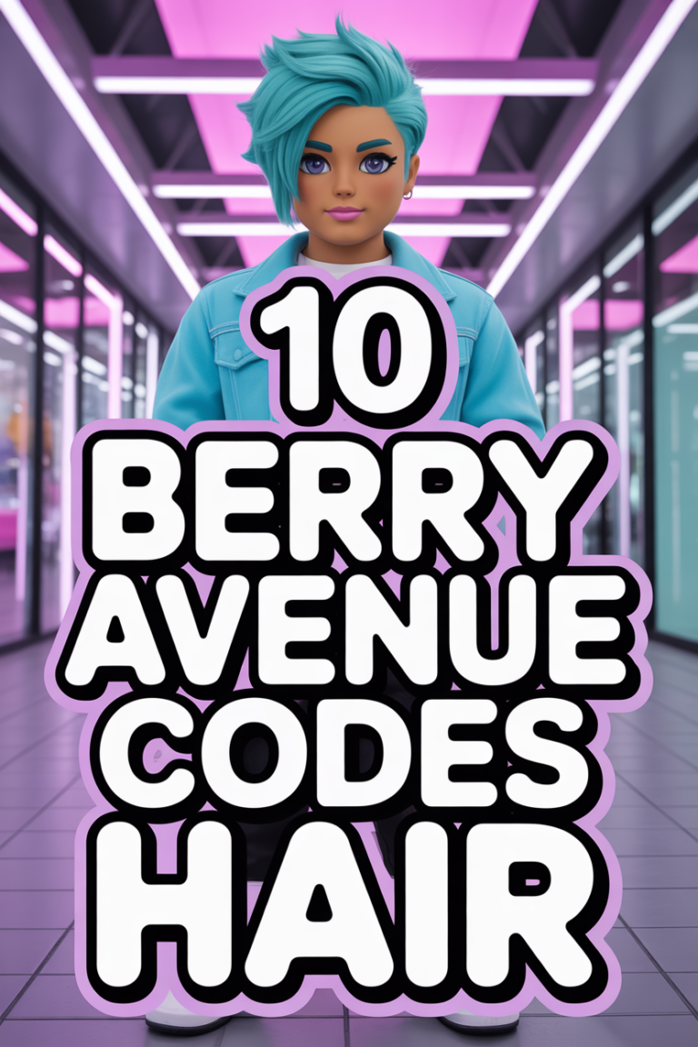 ✨ 10 Berry Avenue Codes Hair