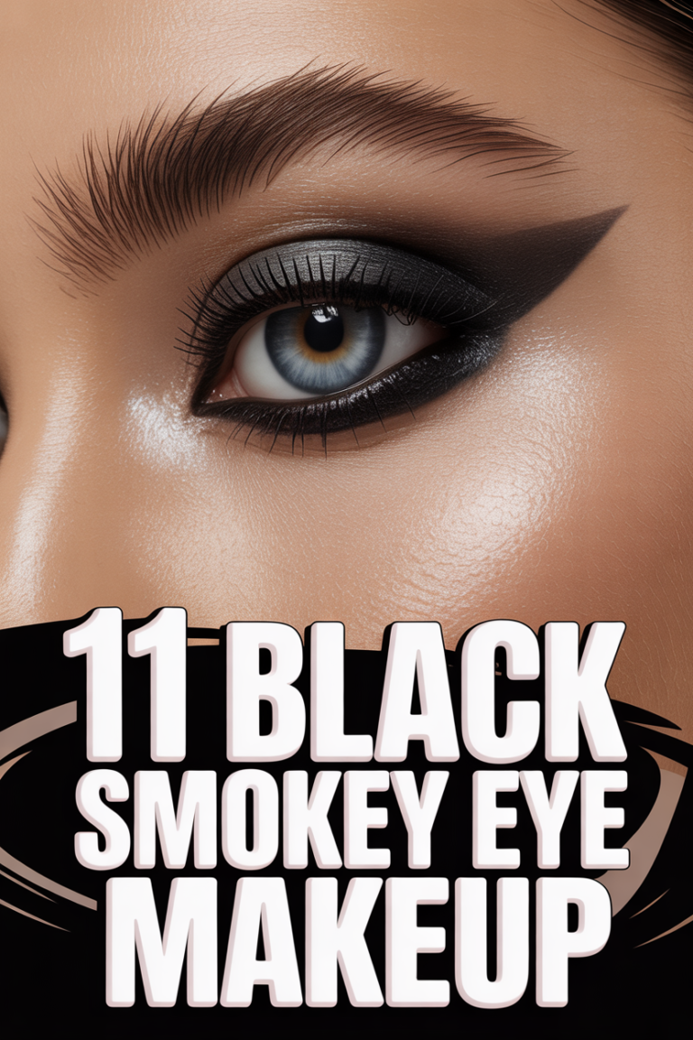 🖤 11 Black Smokey Eye Makeup
