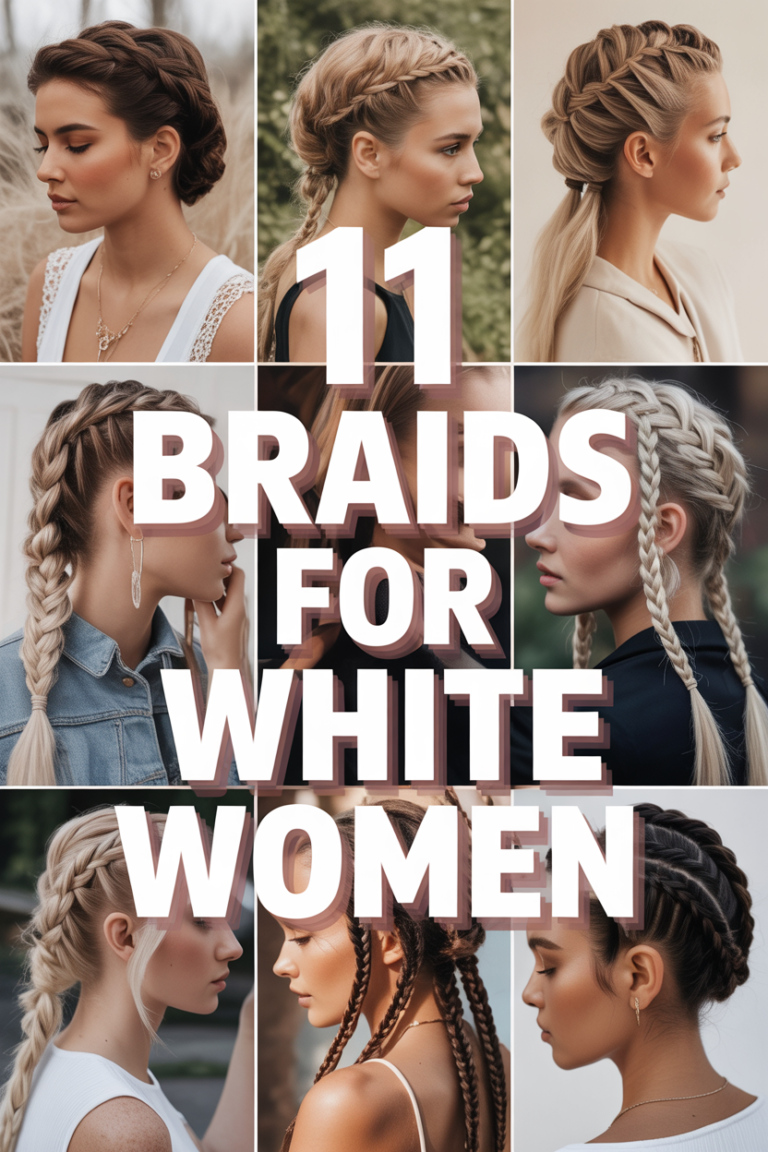 ✨ 11 Braids For White Women