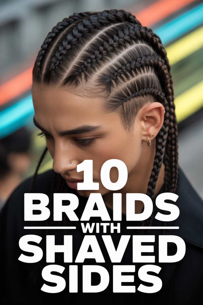 ✂️ 10 Braids With Shaved Sides