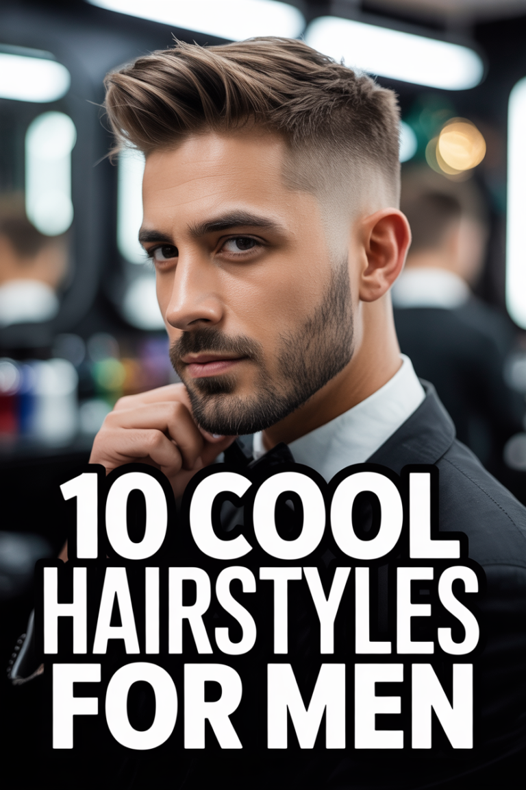💇‍♂️ 10 Cool Hairstyles For Men