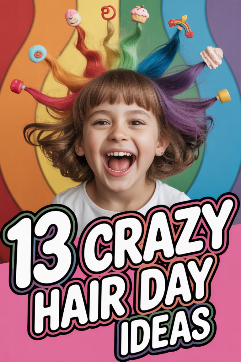 🦄 13 Crazy Hair Day Ideas