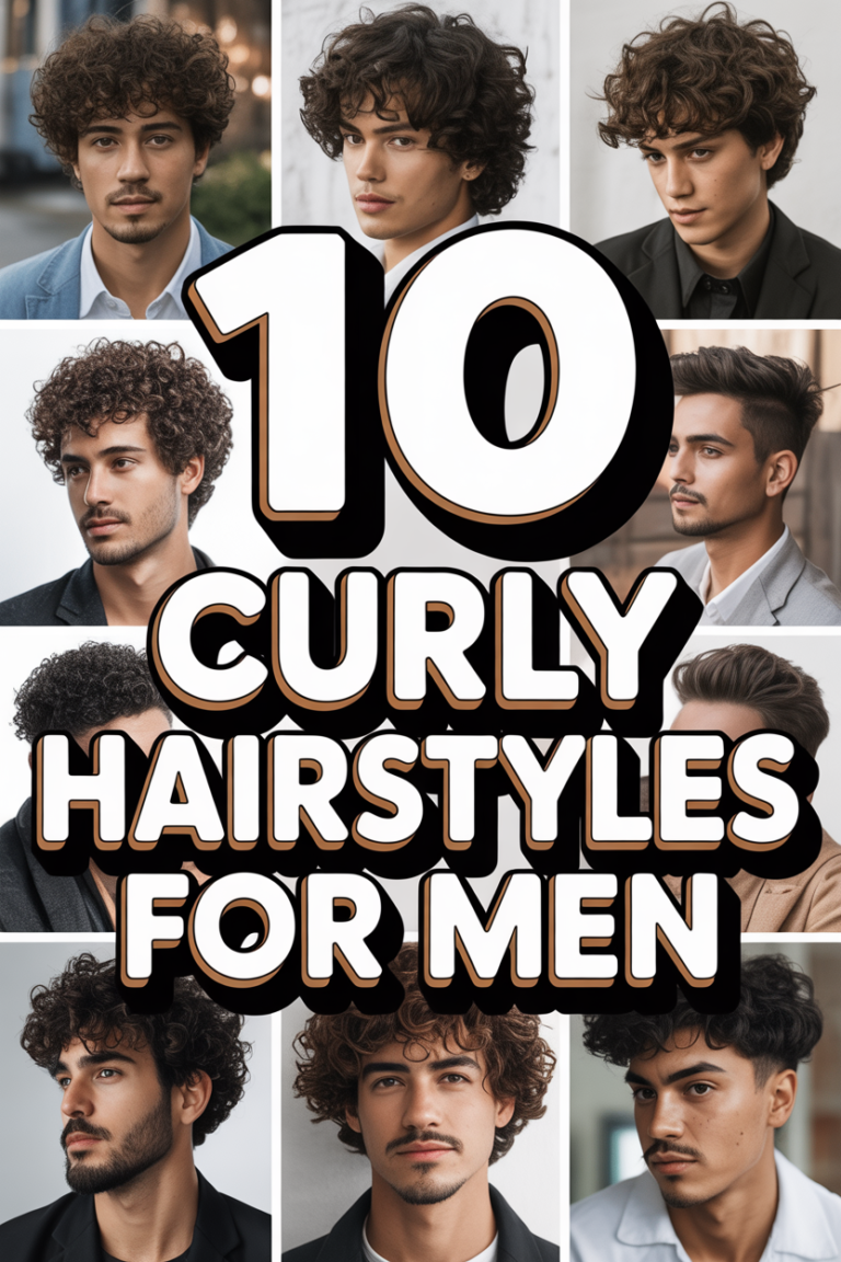 🌀 10 Curly Hairstyles For Men