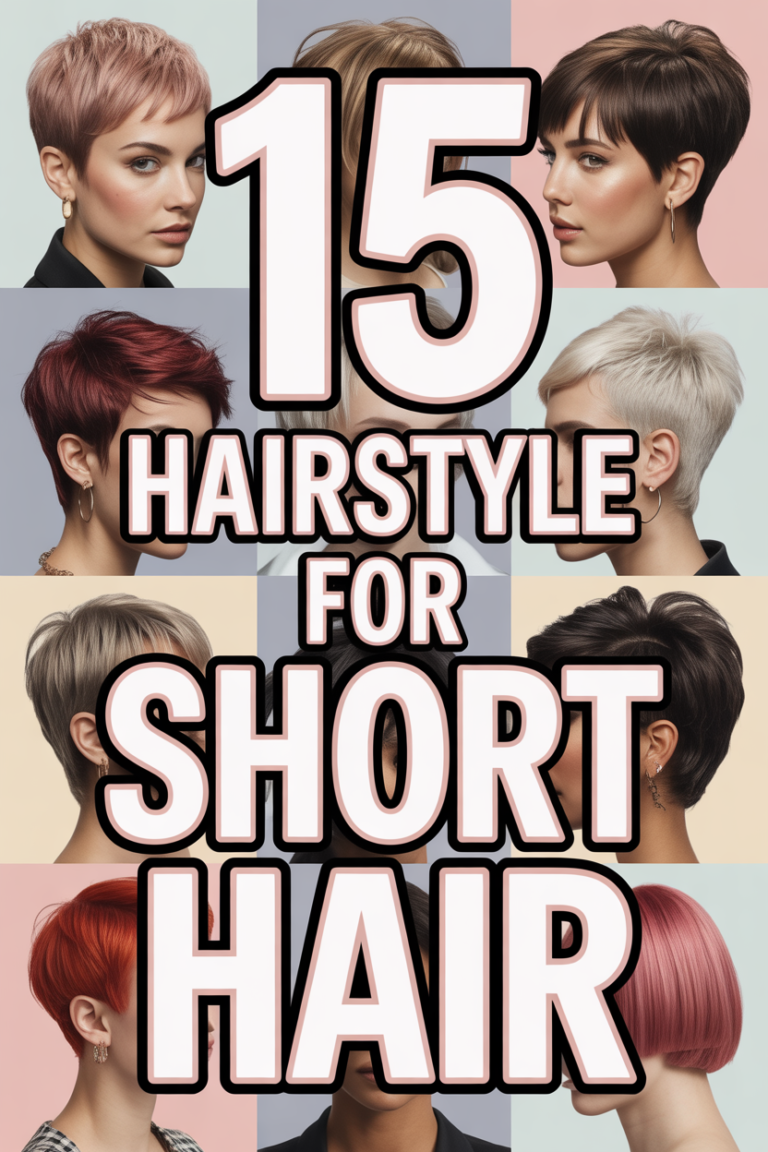 💇 15 Hairstyle For Short Hair