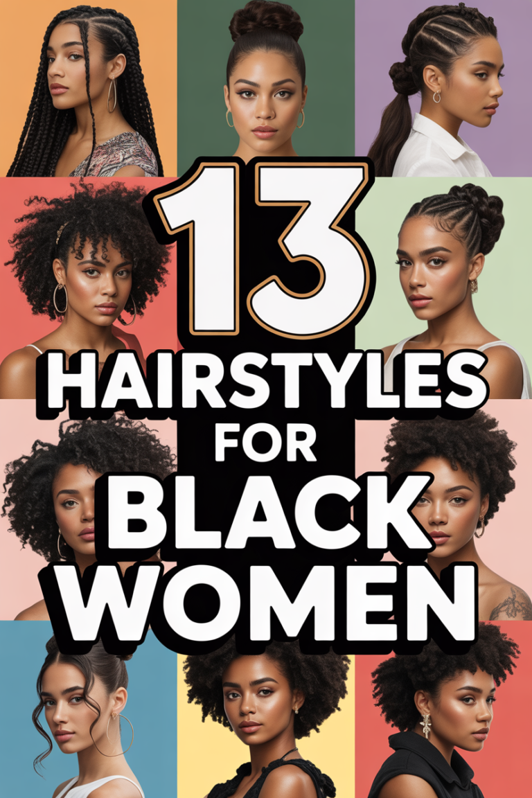 👑 13 Hairstyles For Black Women