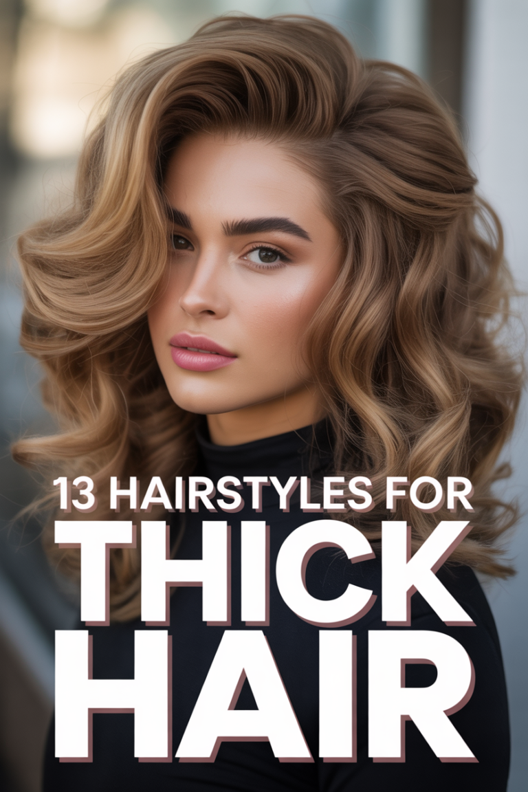 💇 13 Hairstyles For Thick Hair