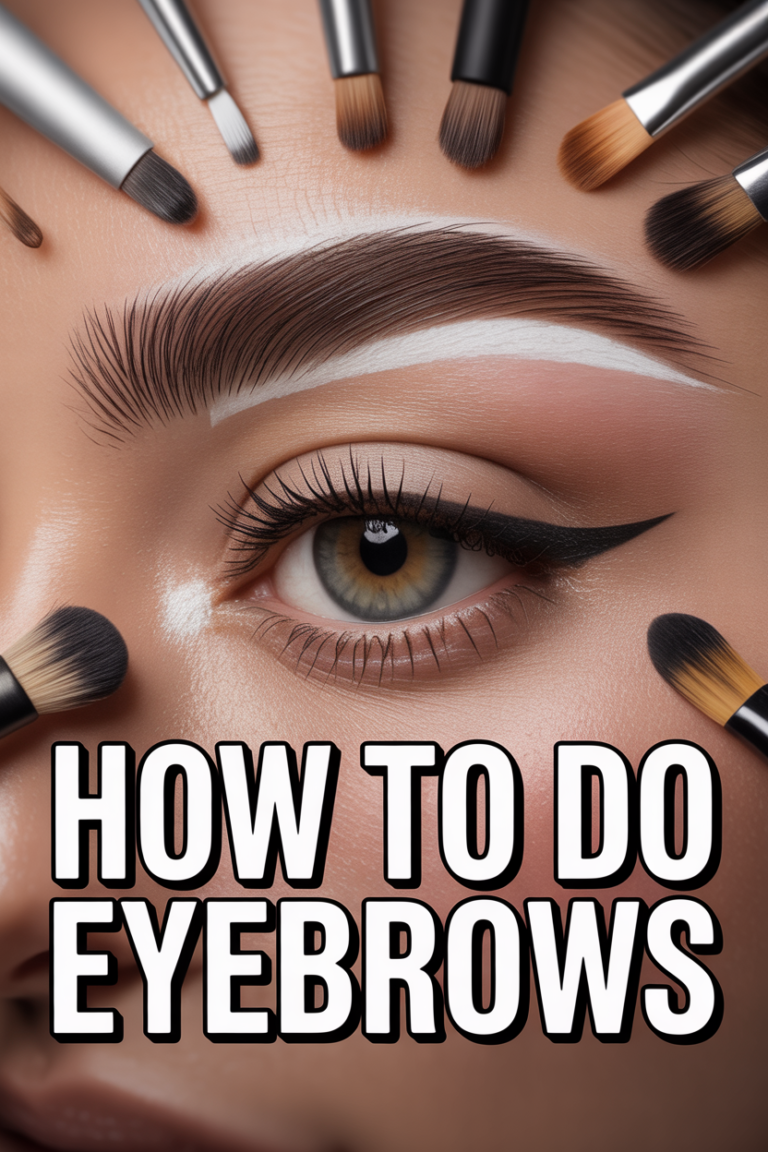 👁 How To Do Eyebrows