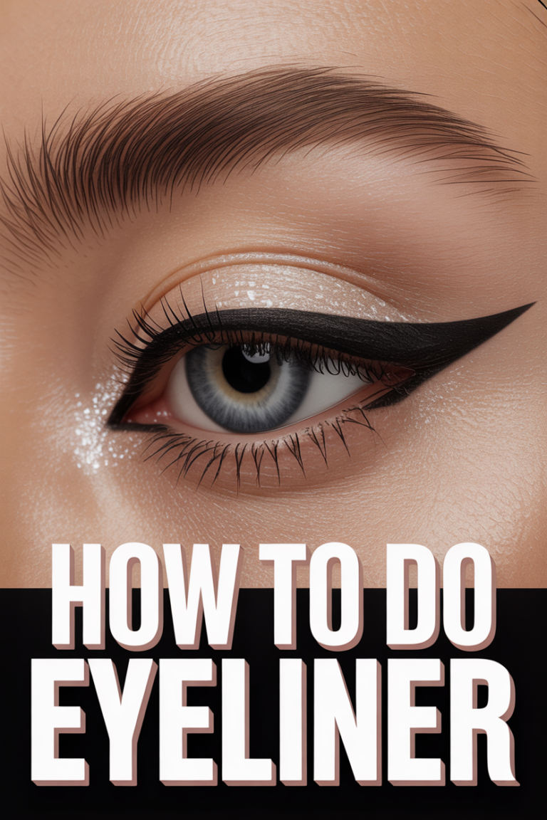 ✨ How To Do Eyeliner