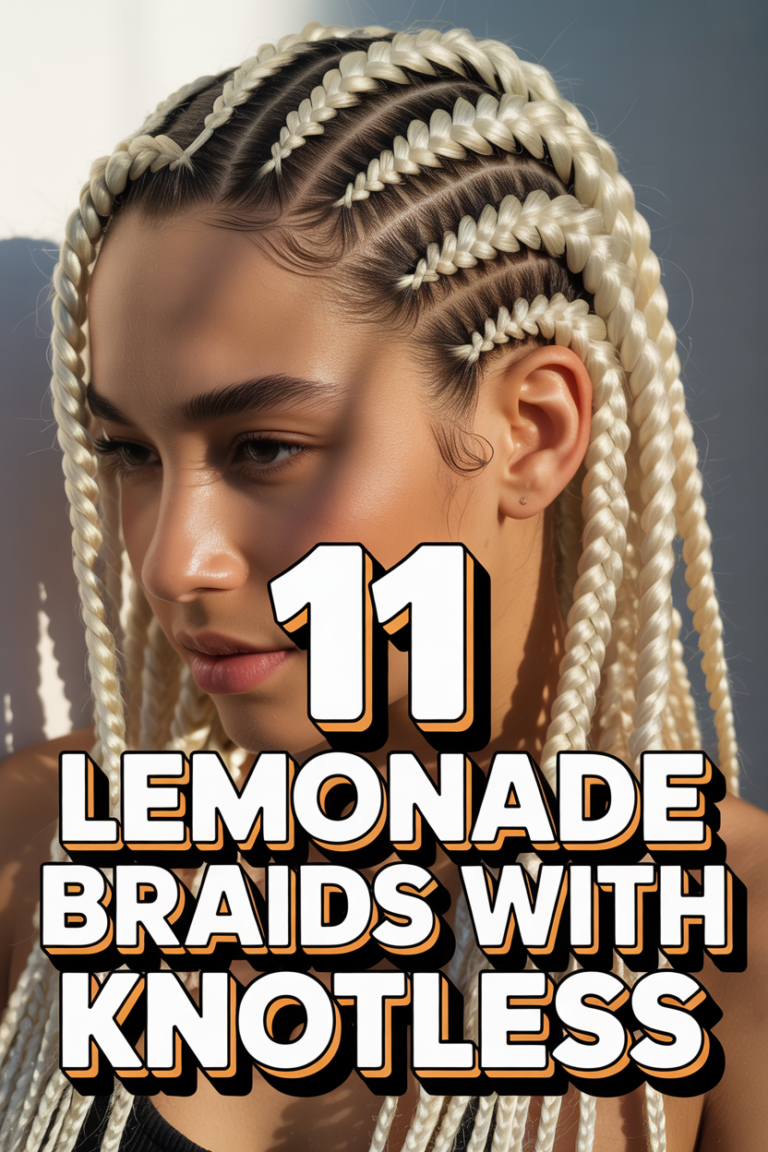 🍋 11 Lemonade Braids With Knotless