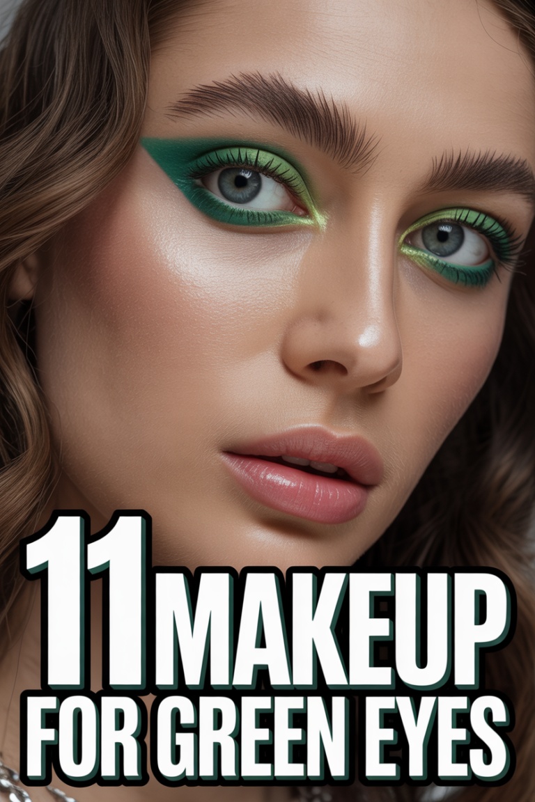 💚 11 Makeup For Green Eyes