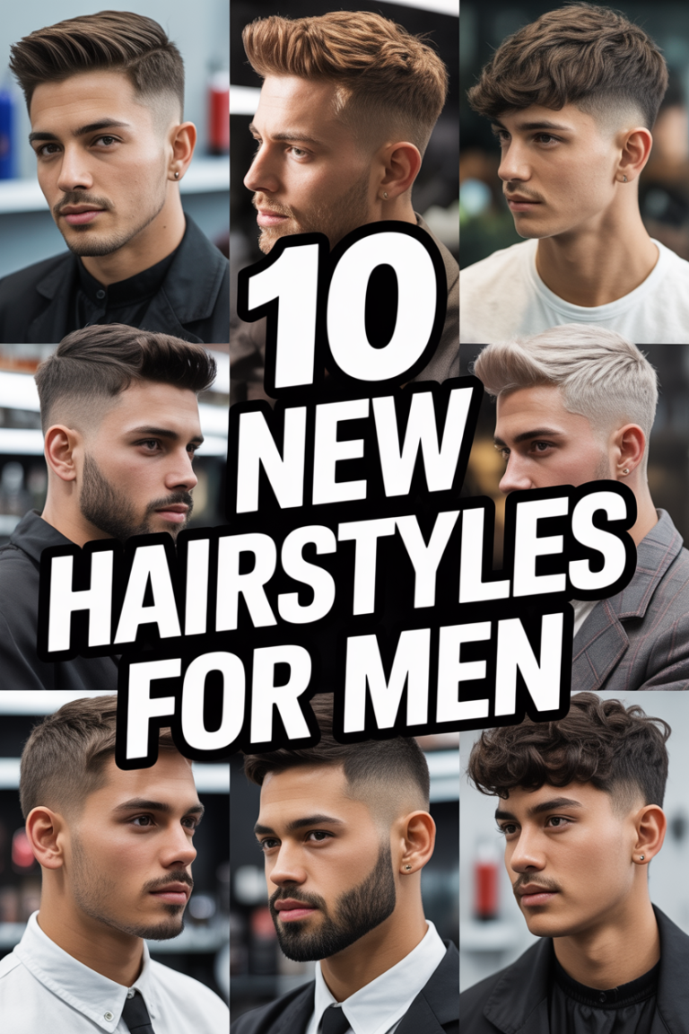 💇 10 New Hairstyles For Men